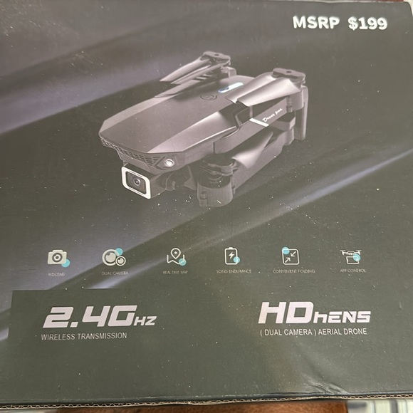 2.4 GHZ Drone Unmanned Aerial Vehicle equipped with a dual HD camera - Picture 3 of 5